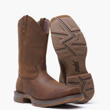 Rebel by Durango® Brown Pull On Western Boot - Durango - Flyclothing LLC