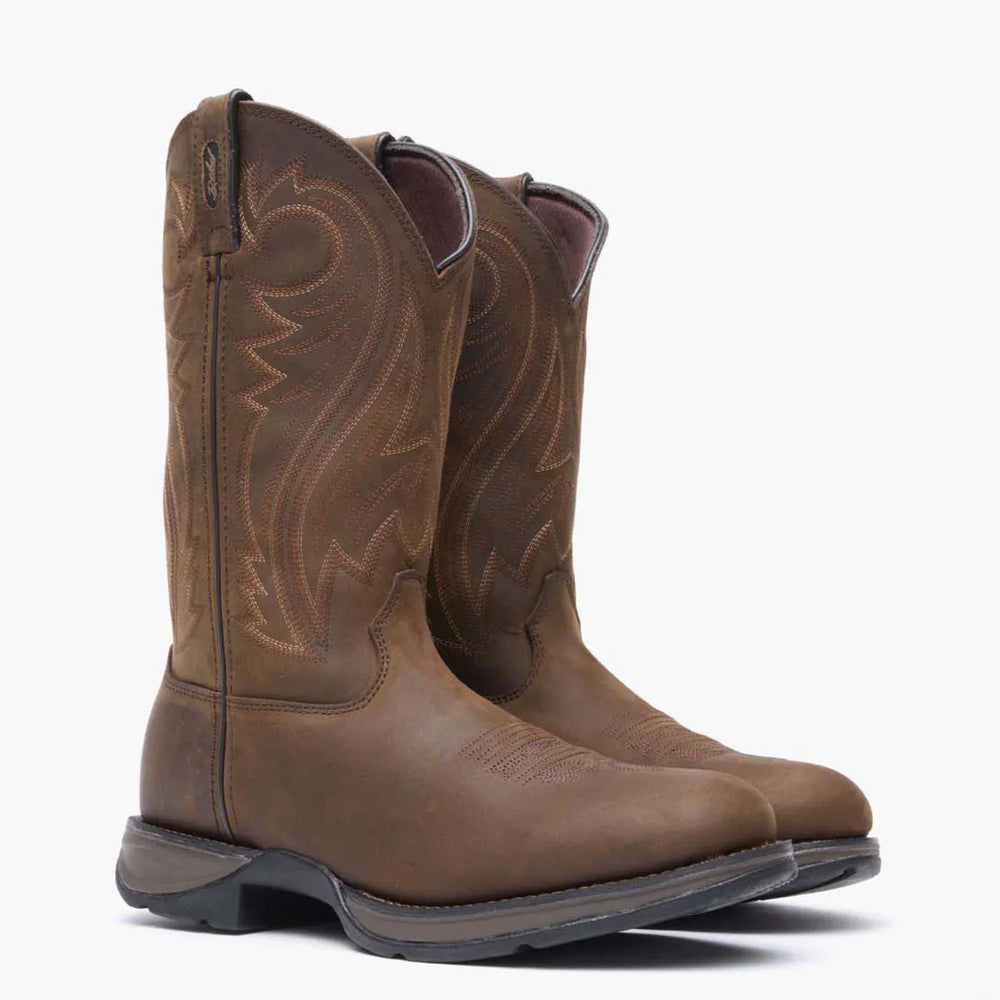 Rebel by Durango® Chocolate Pull On Western Boot - Durango - Flyclothing LLC