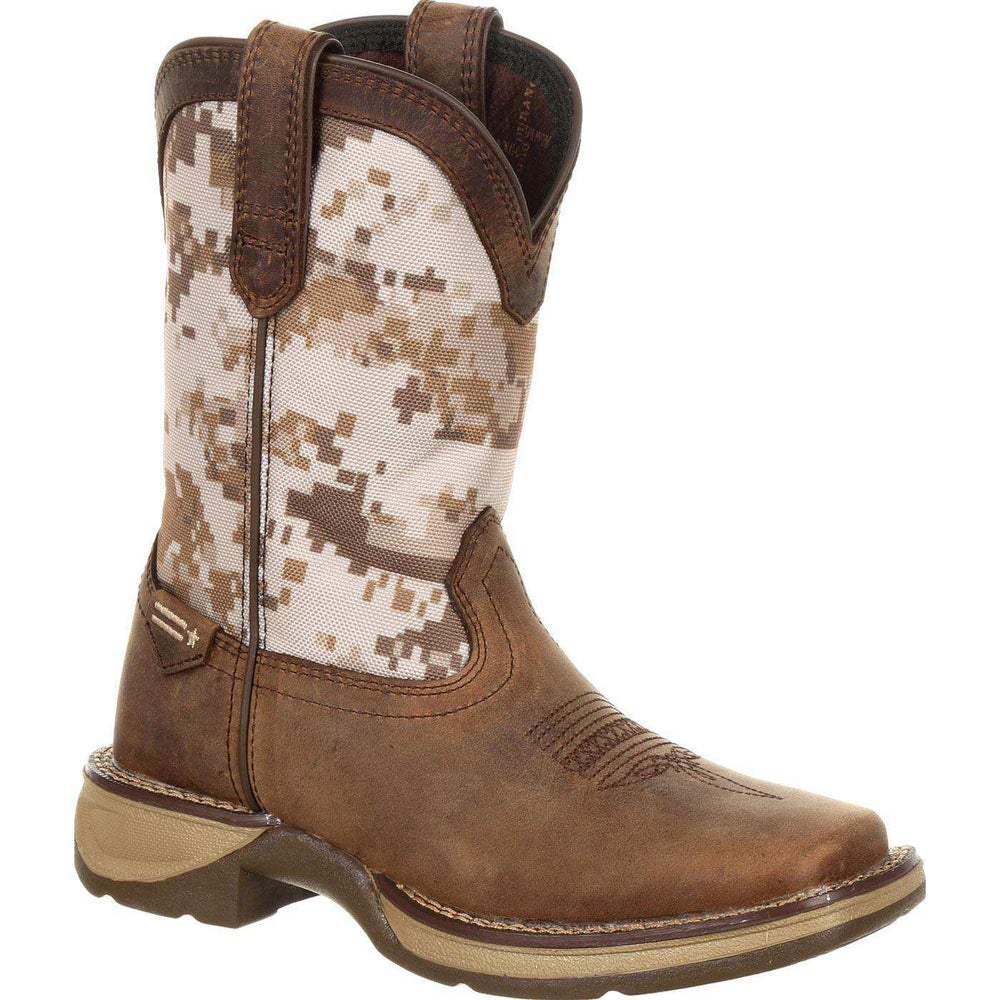 Lil' Rebel™ by Durango Big Kids Desert Camo Western Boot - Durango - Flyclothing LLC