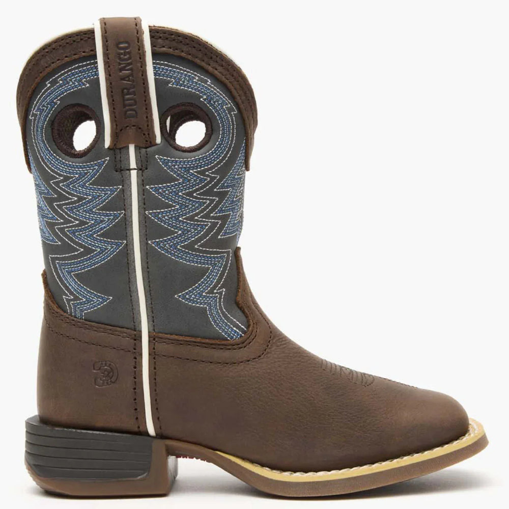 Durango® Lil' Rebel Pro Little Kid's Blue Western Boots - Durango - Flyclothing LLC