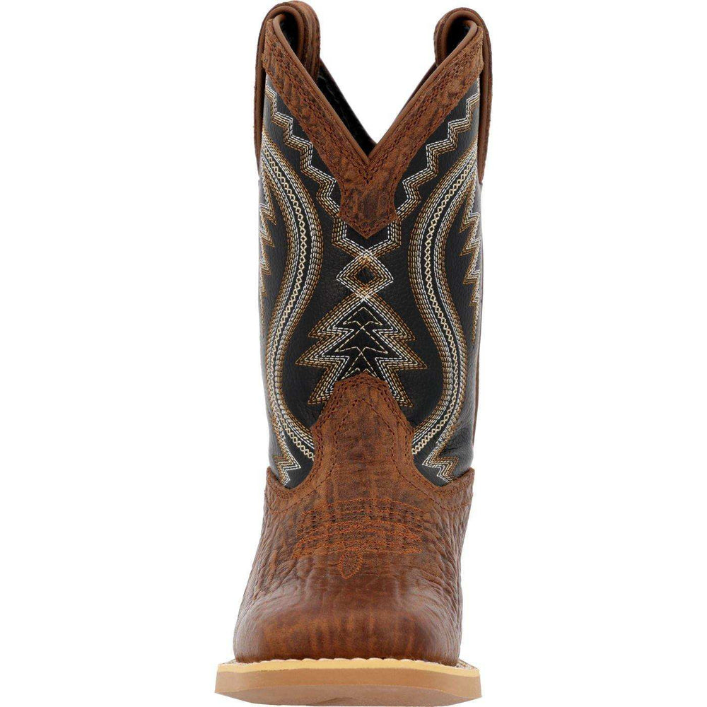 Durango Lil' Rebel Pro™ Little Kid's Acorn/Black Onyx Western Boots - Durango - Flyclothing LLC