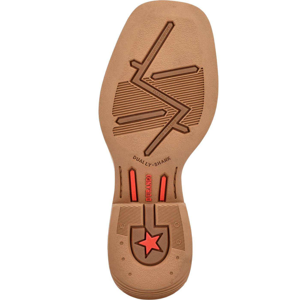 Durango Lil' Rebel Pro™ Little Kid's Trail Brown and White Western Boot - Durango - Flyclothing LLC