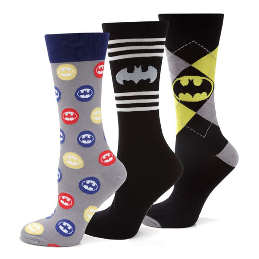 DC Batman 3 Pack Sock Gift Set - Cufflinks.com - Flyclothing LLC