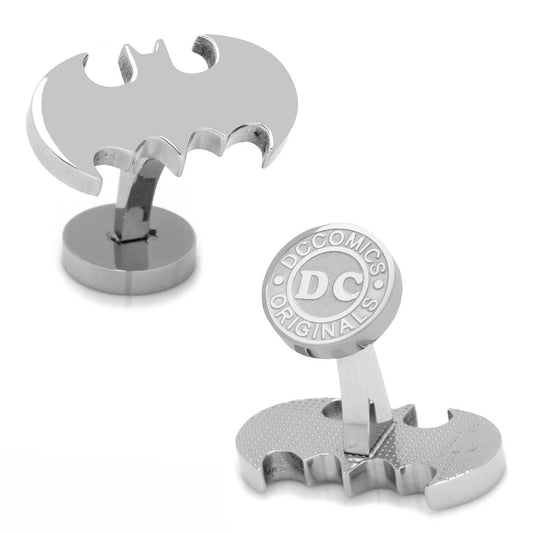 DC Batman Stainless Steel Cufflinks - Cufflinks.com - Flyclothing LLC