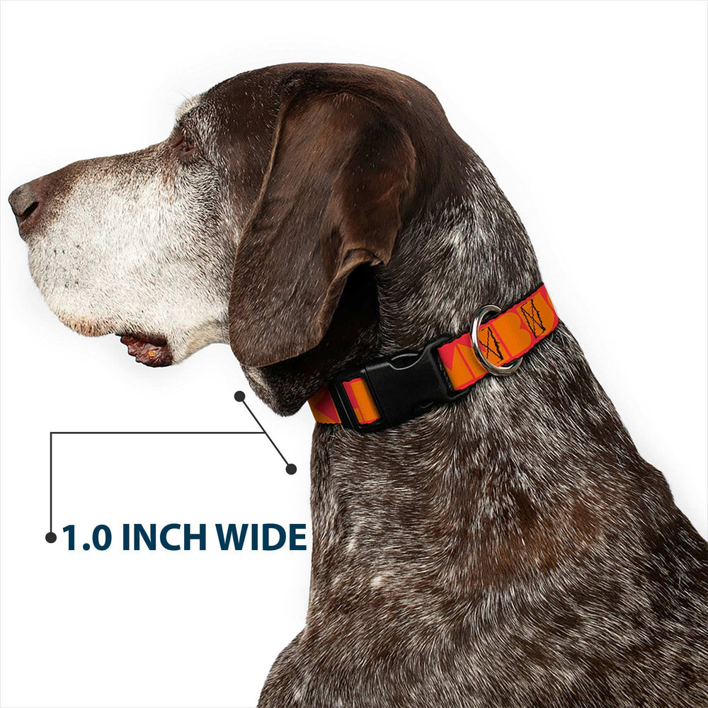 Plastic Clip Collar - BUCKLE-DOWN Shapes Red/Orange - Buckle-Down - Flyclothing LLC