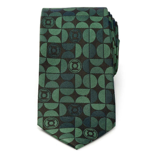 DC Green Lantern Charcoal Men's Tie - Cufflinks.com - Flyclothing LLC