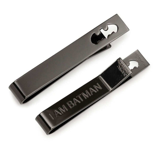 DC Batman I Am Batman Black Tie Bar - Cufflinks.com - Flyclothing LLC