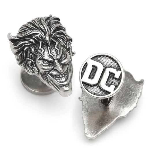 DC Joker Face Cufflinks - Cufflinks.com - Flyclothing LLC