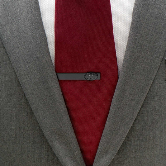 DC Batman Black Oval Tie Bar - Cufflinks.com - Flyclothing LLC