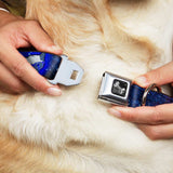 Dog Bone Seatbelt Buckle Collar - Laser Eye Cats in Space - Buckle-Down - Flyclothing LLC