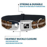 Dog Bone Seatbelt Buckle Collar - Snake Skin 2 - Buckle-Down - Flyclothing LLC