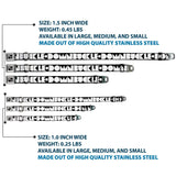 Dog Bone Seatbelt Buckle Collar - BUCKLE-DOWN Shapes Black/White - Buckle-Down - Flyclothing LLC