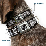 Dog Bone Seatbelt Buckle Collar - BUCKLE-DOWN Shapes Black/Camo White/Black - Buckle-Down - Flyclothing LLC