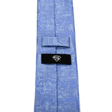 DC Superman Comic Blue Mens Tie