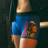 The Jackson | Blue Cowboy Shinesty x Diamond Cross Ranch Women’s Boxers - Shinesty - Flyclothing LLC