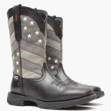 Rebel by Durango® Faded Black Flag Western Boot - Durango - Flyclothing LLC