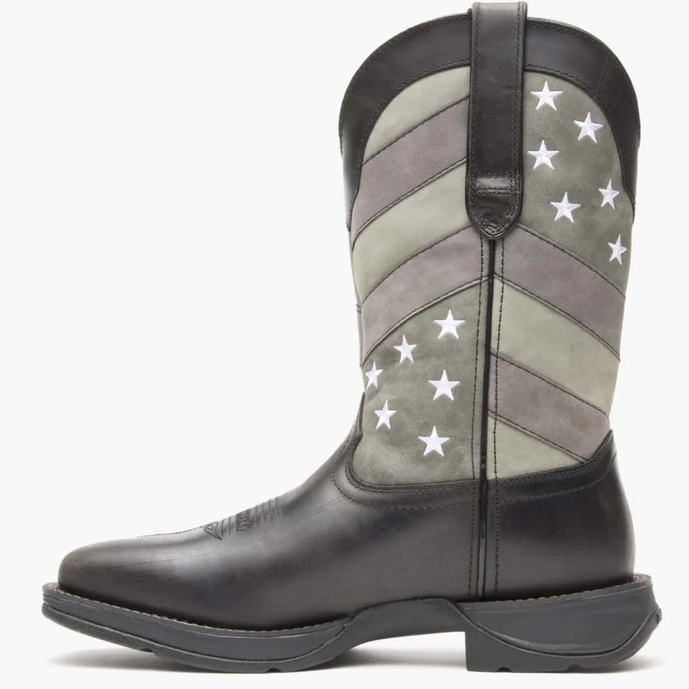 Rebel by Durango® Faded Black Flag Western Boot - Durango - Flyclothing LLC