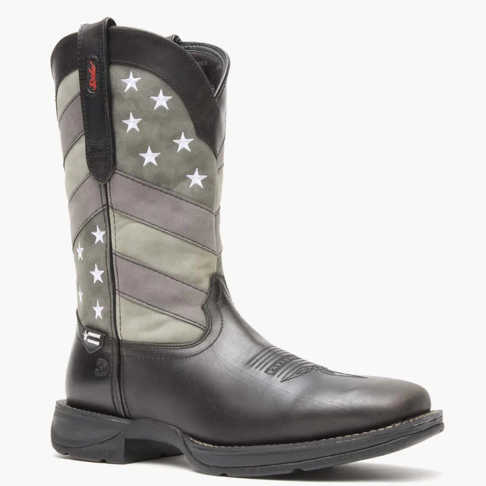 Rebel by Durango® Faded Black Flag Western Boot - Durango - Flyclothing LLC
