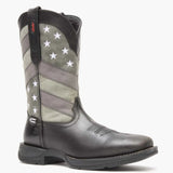 Rebel by Durango® Faded Black Flag Western Boot - Durango - Flyclothing LLC
