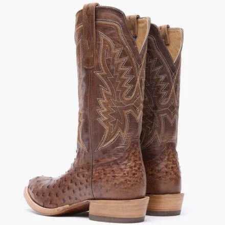 Durango® Men's PRCA Collection Full Quill Ostrich Western Boot - Durango - Flyclothing LLC