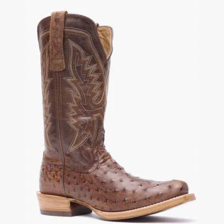Durango® Men's PRCA Collection Full Quill Ostrich Western Boot - Durango - Flyclothing LLC