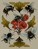 Black Market Art Company Deez Beez Print - Black Market Art Company - Flyclothing LLC
