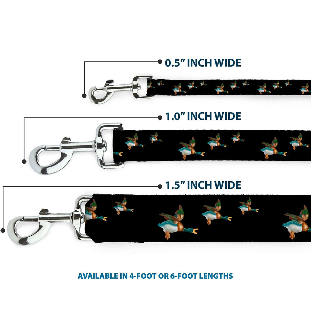 Dog Leash - Flying Mallards Black - Buckle-Down - Flyclothing LLC