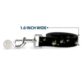 Dog Leash - Flying Mallards Black - Buckle-Down - Flyclothing LLC