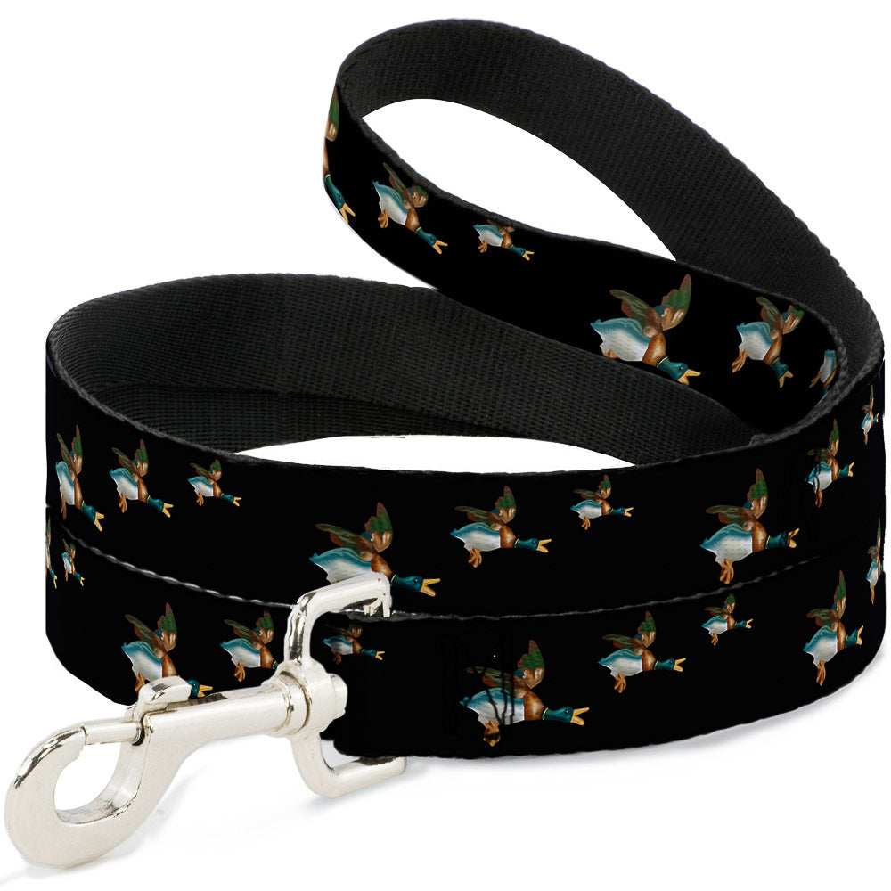 Dog Leash - Flying Mallards Black - Buckle-Down - Flyclothing LLC
