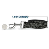 Dog Leash - BD Logo Scattered Black/Gray - Buckle-Down - Flyclothing LLC