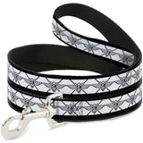 Dog Leash - BD Monogram2 White/Black - Buckle-Down - Flyclothing LLC