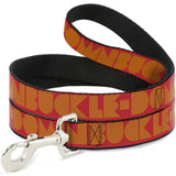 Dog Leash - BUCKLE-DOWN Shapes Red/Orange - Buckle-Down - Flyclothing LLC