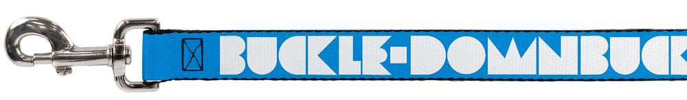 Dog Leash - BUCKLE-DOWN Shapes Turquoise/White - Buckle-Down - Flyclothing LLC