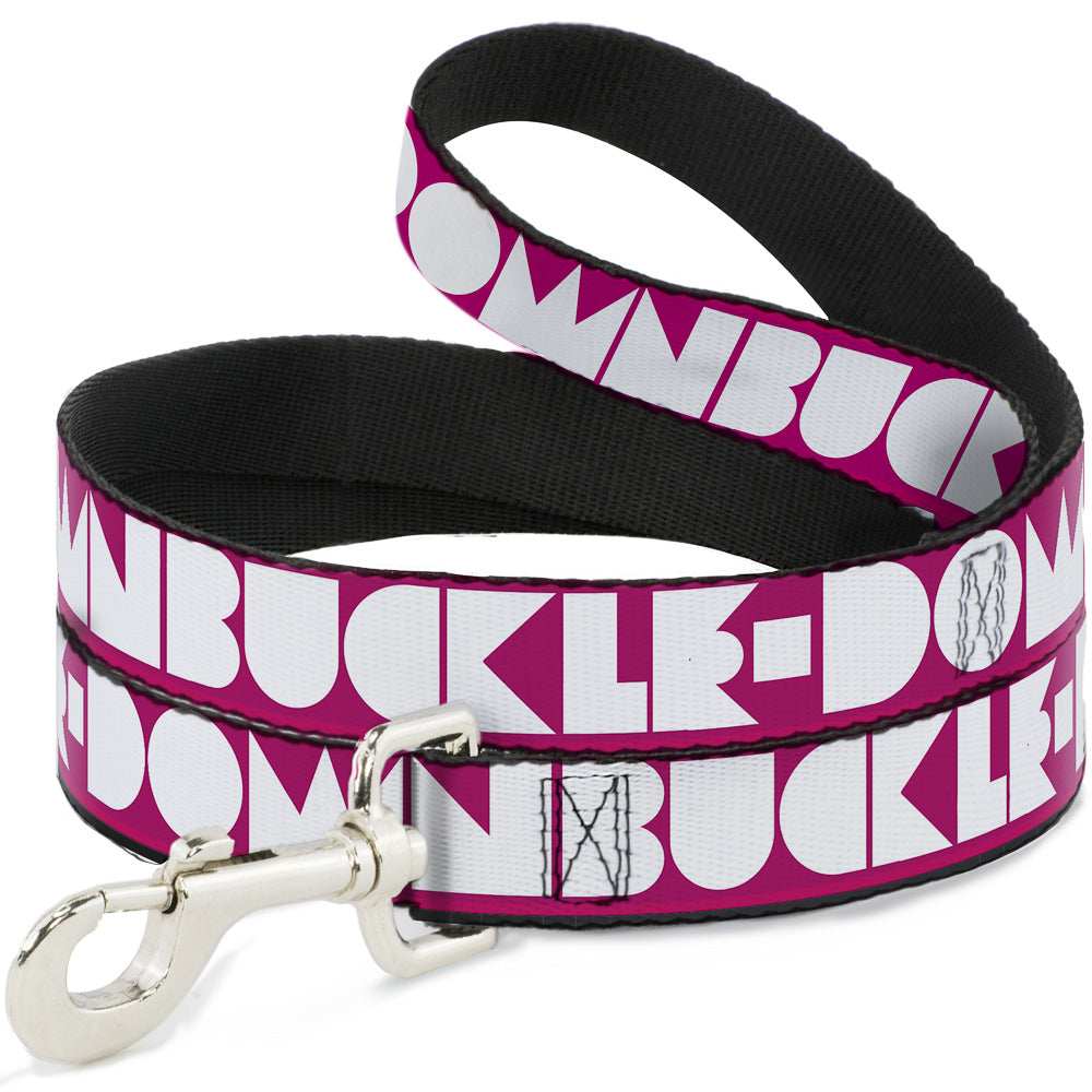 Dog Leash - BUCKLE-DOWN Shapes Hot Pink/White - Buckle-Down - Flyclothing LLC