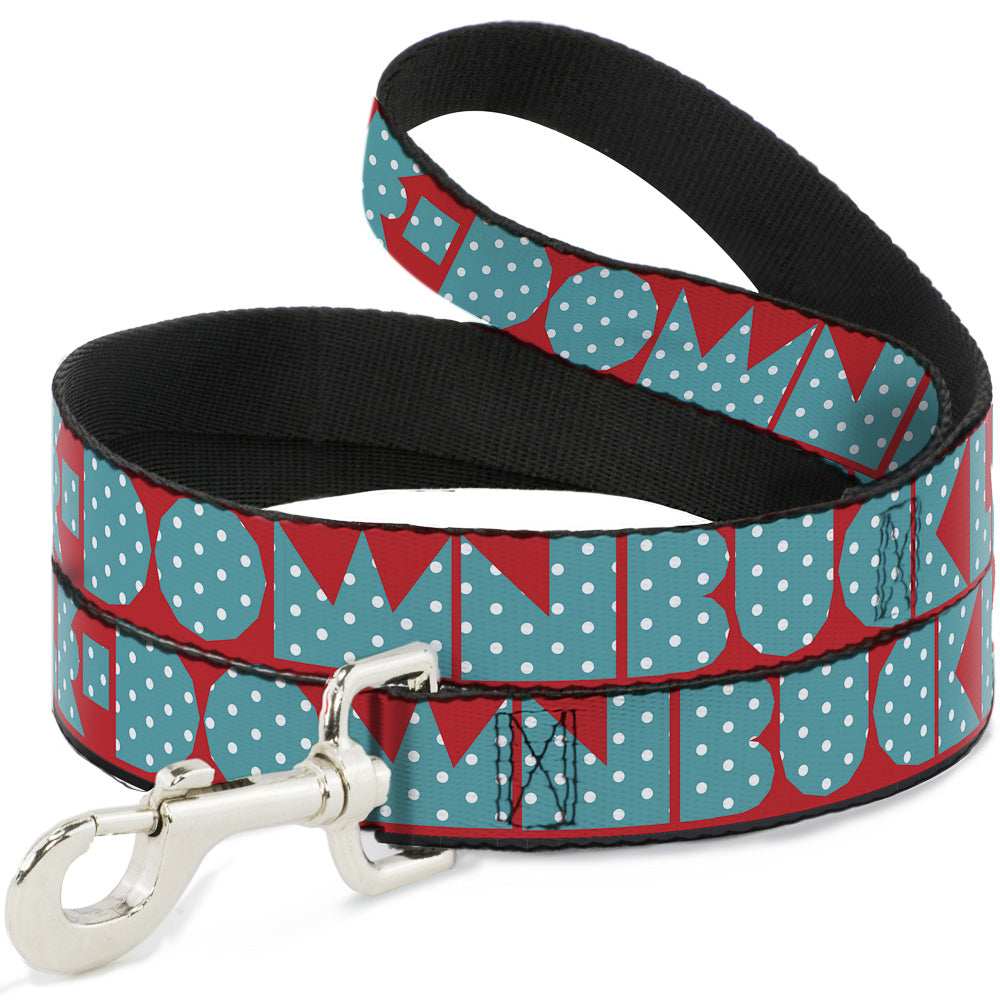 Dog Leash - BUCKLE-DOWN Shapes Red/Dot Turquoise/White - Buckle-Down - Flyclothing LLC