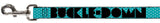 Dog Leash - BUCKLE-DOWN Shapes Dot Turquoise/White/Black - Buckle-Down - Flyclothing LLC