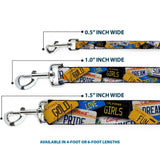 Dog Leash - Cali License Plates Stacked - Buckle-Down - Flyclothing LLC