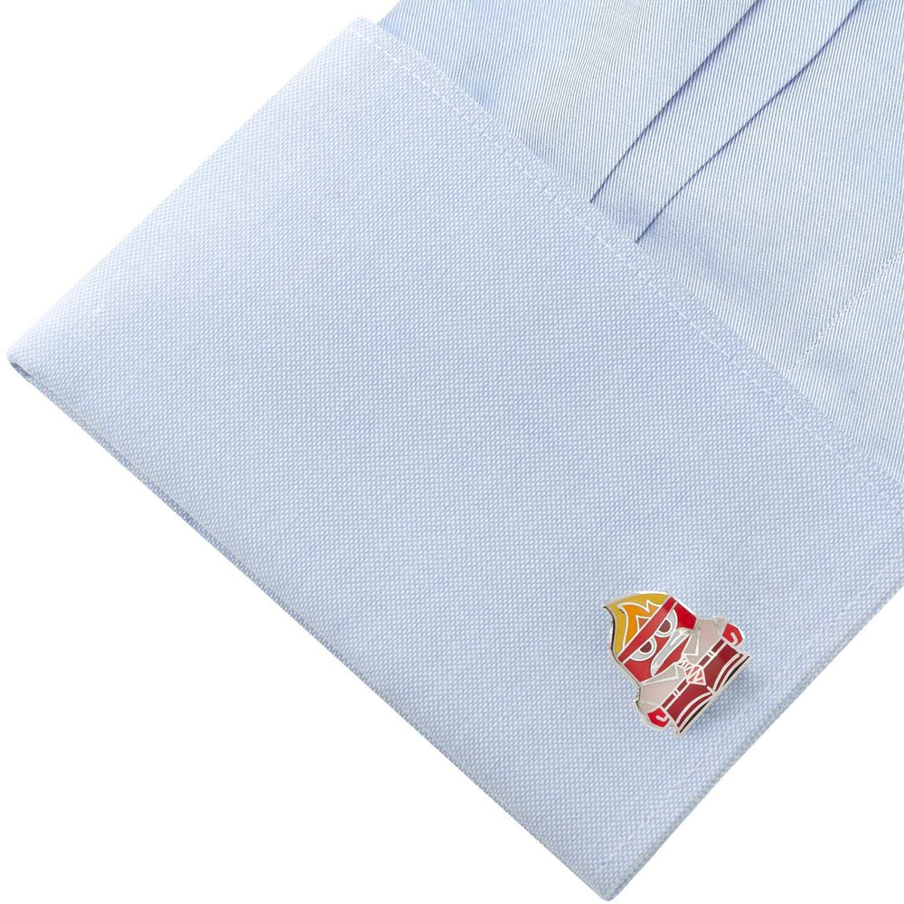 Disney Pixar Inside Out Anger Cufflinks - Cufflinks.com - Flyclothing LLC