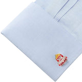 Disney Pixar Inside Out Anger Cufflinks - Cufflinks.com - Flyclothing LLC