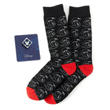 Disney Donald Duck Patterned Black Socks and Mickey Mouse Blue Lapel Pin Gift Set - Cufflinks.com - Flyclothing LLC