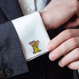 Disney Snow White Dopey & Doc Cufflinks - Cufflinks.com - Flyclothing LLC