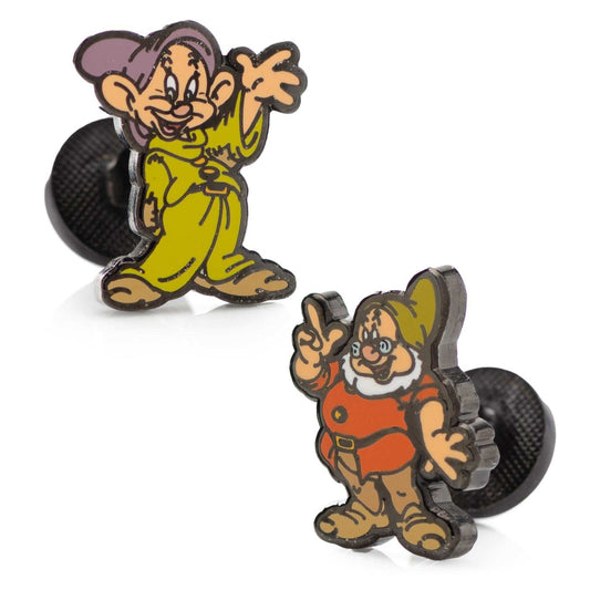 Disney Snow White Dopey & Doc Cufflinks - Cufflinks.com - Flyclothing LLC