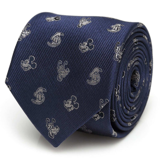 Disney Mickey and Friends Blue Men's Tie - Cufflinks.com - Flyclothing LLC