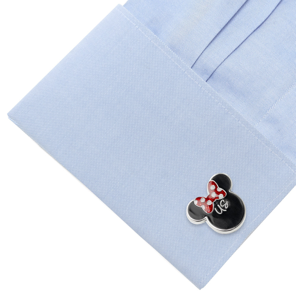 Disney Mickey and Minnie Mouse "I Love Us" Cufflinks - Cufflinks.com - Flyclothing LLC