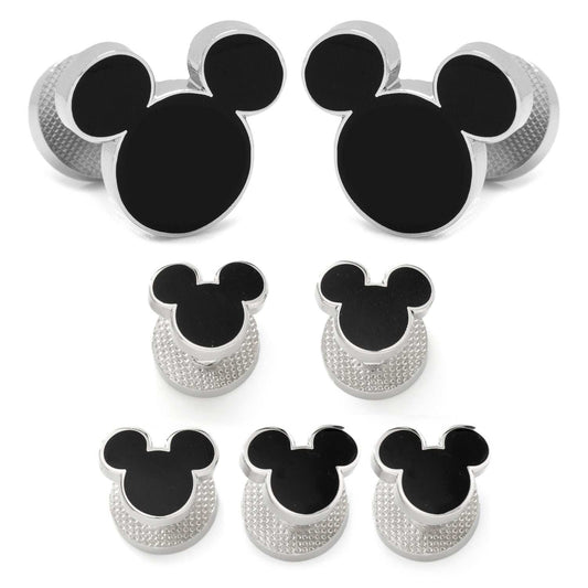 Disney Mickey Mouse Silhouette 5-Stud Set - Cufflinks.com - Flyclothing LLC