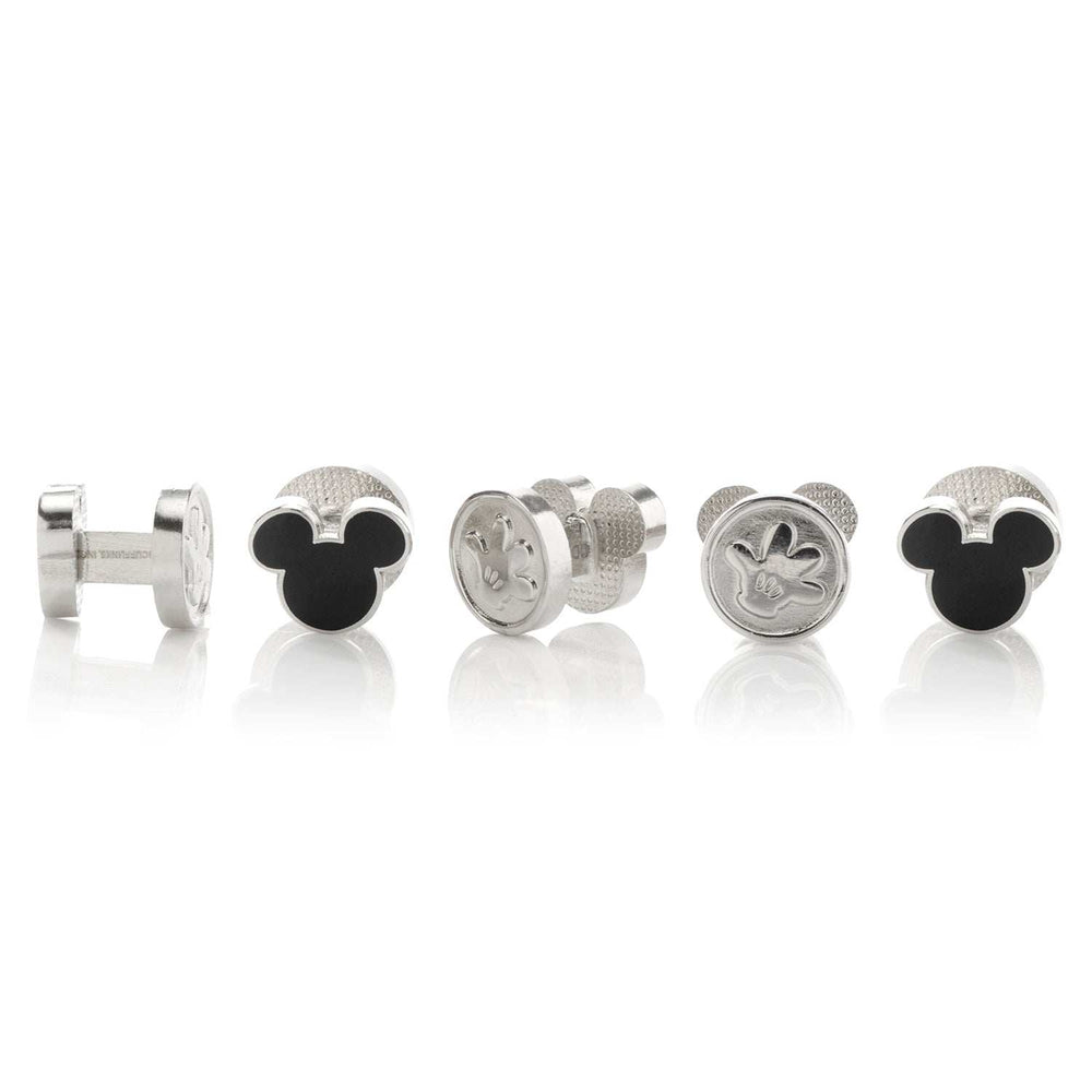 Disney Mickey Mouse Silhouette 5-Studs - Cufflinks.com - Flyclothing LLC