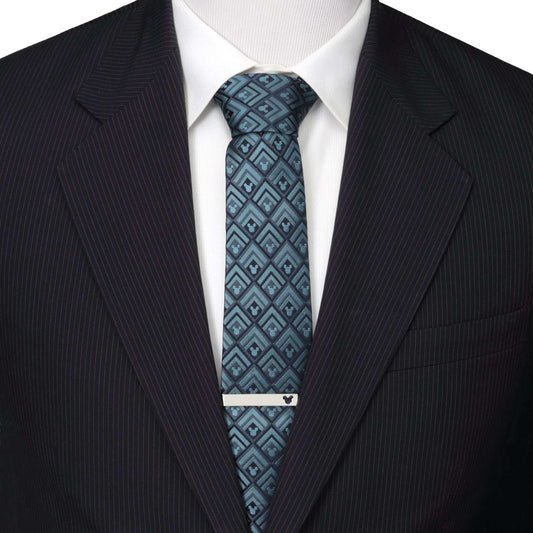 Disney Mickey Mouse Diamond Teal Men's Tie - Cufflinks.com - Flyclothing LLC