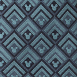 Disney Mickey Mouse Diamond Teal Men's Tie