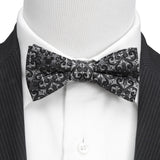 Disney Mickey Mouse Damask Tile Bow Tie