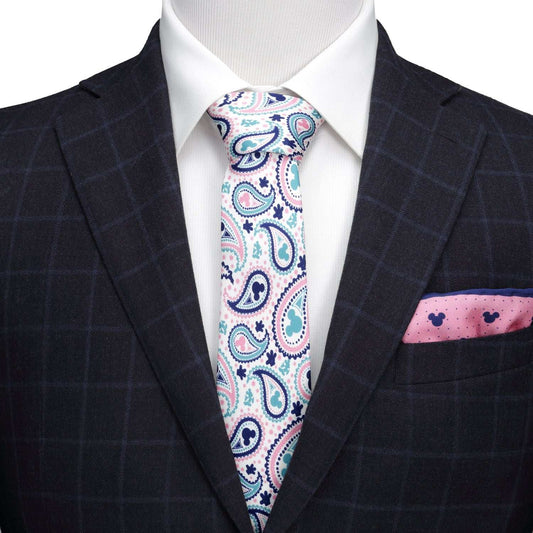 Disney Mickey Mouse Paisley Multi Men's Tie - Cufflinks.com - Flyclothing LLC